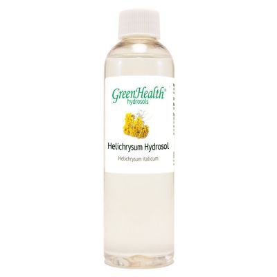 Helichrysum Hydrosol (Floral Water) - 4 fl oz Plastic Bottle w/Cap - 100% Pure
