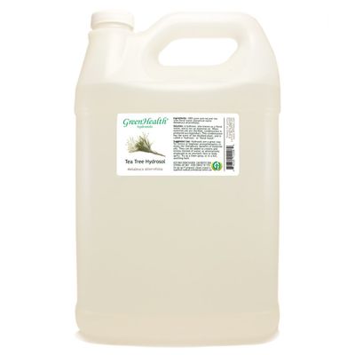 Tea Tree Hydrosol (Floral Water) - 1 Gallon Plastic Jug w/Cap - 100% Pure (NOT Oil)