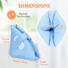 Heel Protectors Cushion Pain Relief Foot Pillow for Pressure Sores Foot Support Boot Surgery Recovery Supplies for Elderly Bedridden Pressure Ulcer Cushions Ankle Pillow for Bed, Wheelchair (1 Pair) view 2